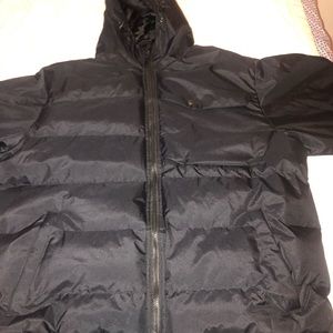 Men black coat